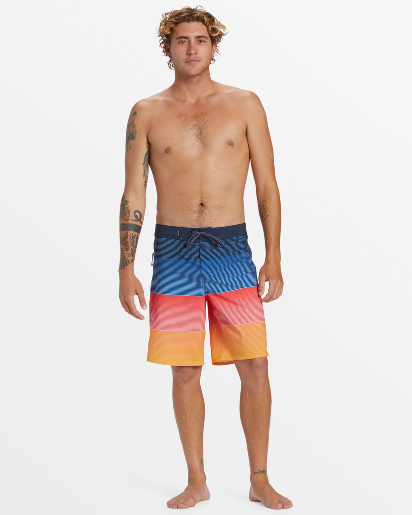 Surfsilk Massive 20" Boardshorts - Monaco Blue