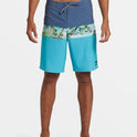 Surfsilk Panel 20" Boardshorts - Maui Blue