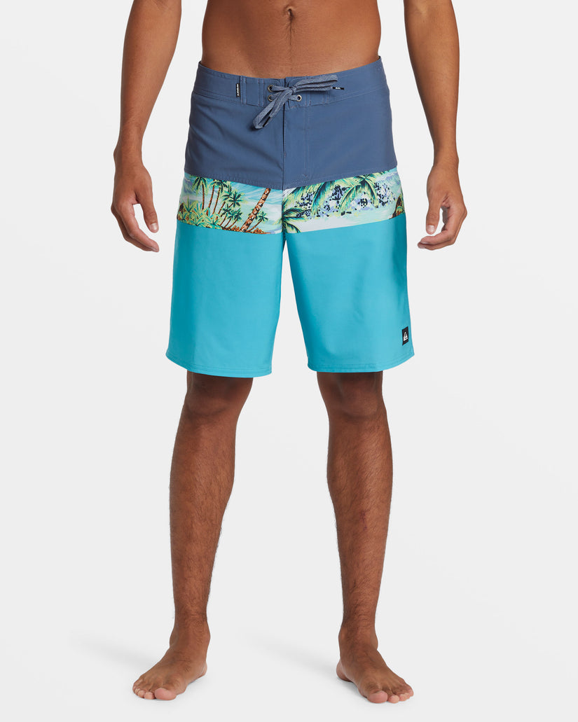 Surfsilk Panel 20" Boardshorts - Maui Blue