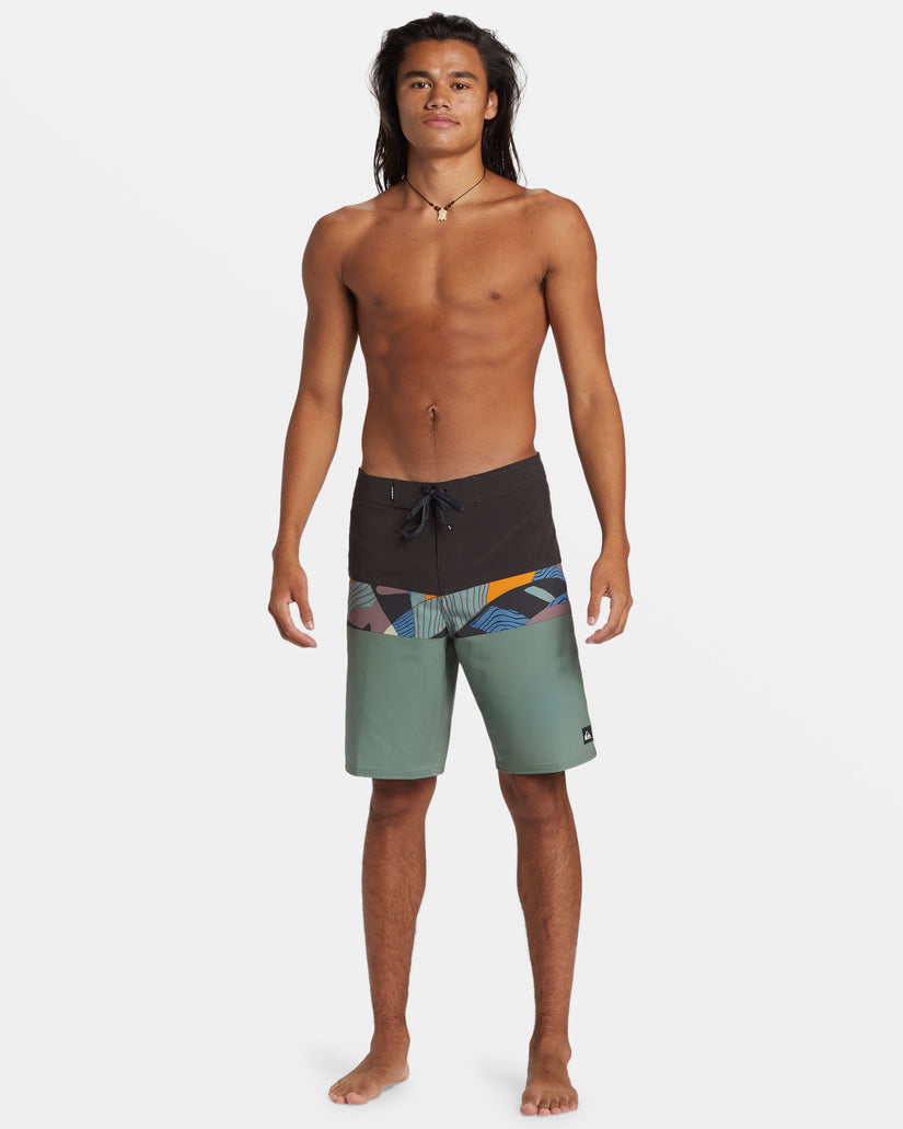 Surfsilk Panel 20" Boardshorts - Sea Spray