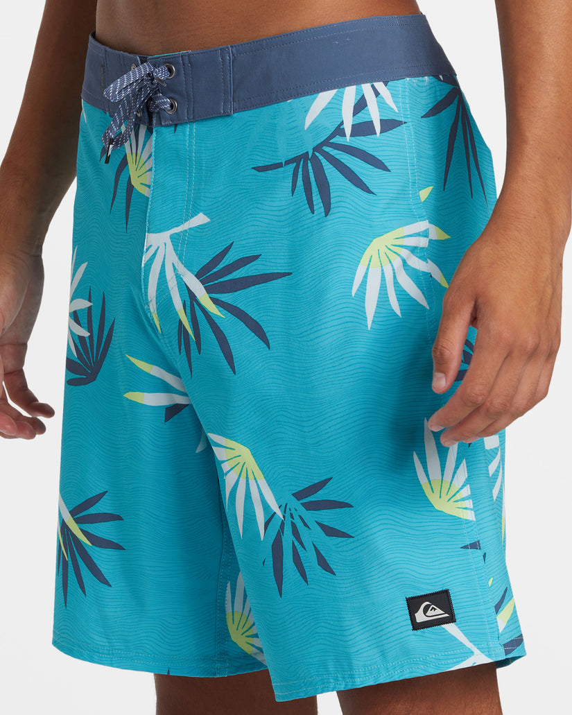 Surfsilk Straight Leg 19" Boardshorts - Maui Blue