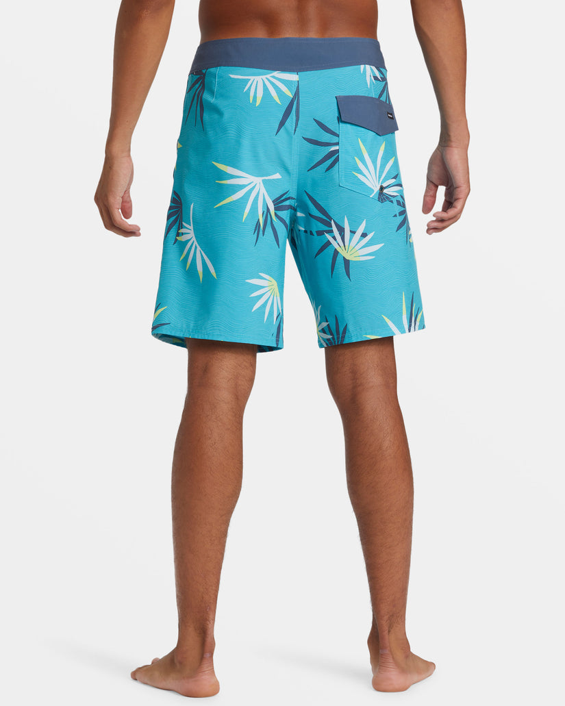 Surfsilk Straight Leg 19" Boardshorts - Maui Blue