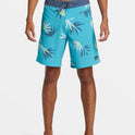 Surfsilk Straight Leg 19" Boardshorts - Maui Blue