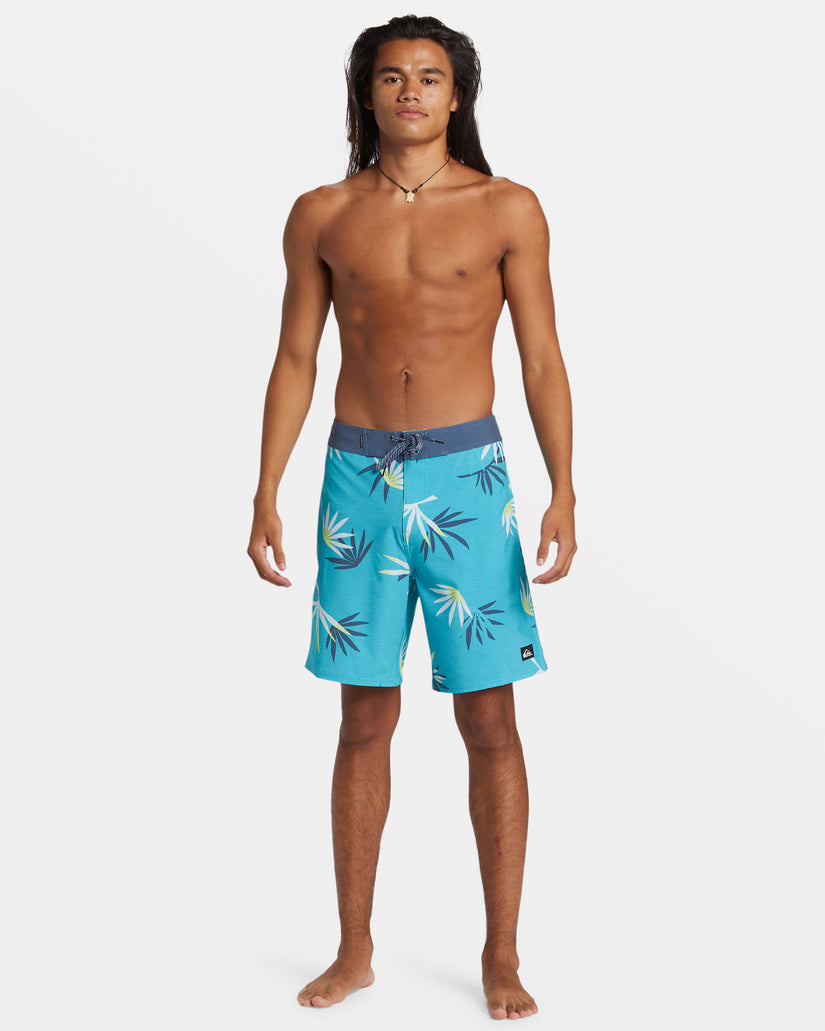 Surfsilk Straight Leg 19" Boardshorts - Maui Blue