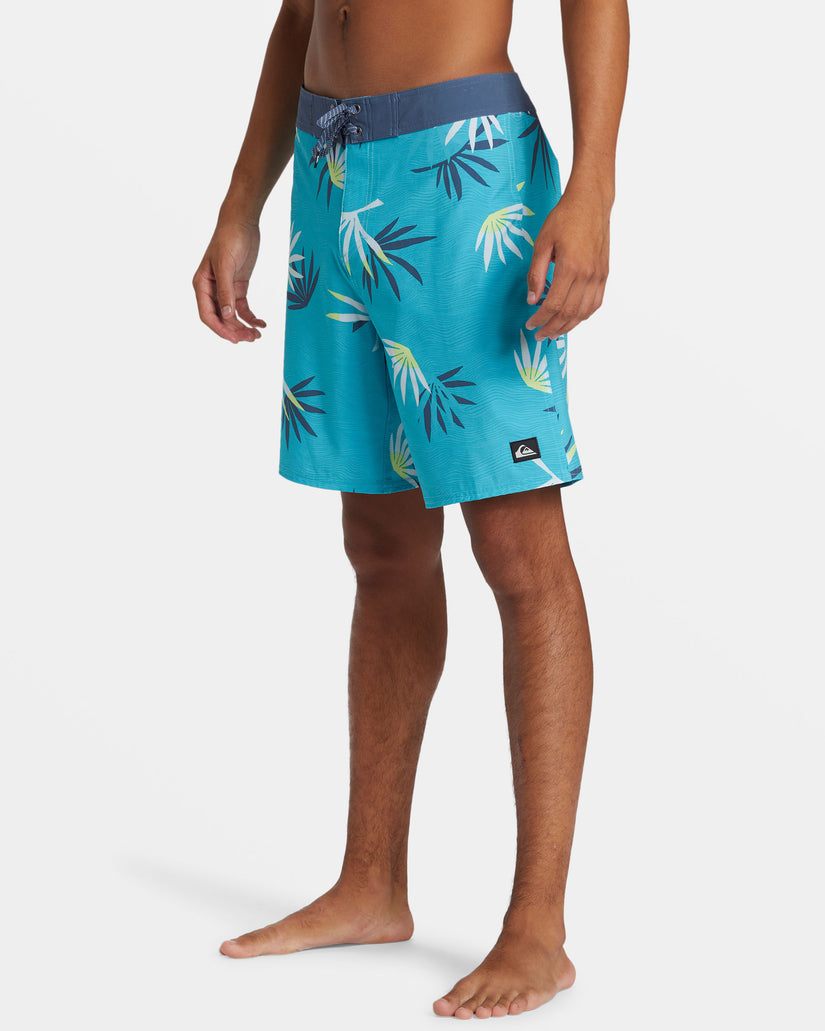 Surfsilk Straight Leg 19" Boardshorts - Maui Blue