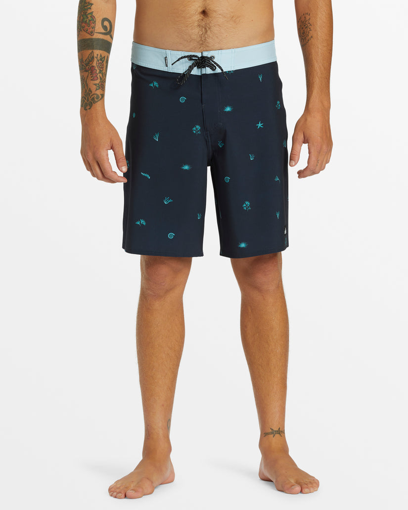 Surfsilk Straight Leg 19" Boardshorts - Dark Navy