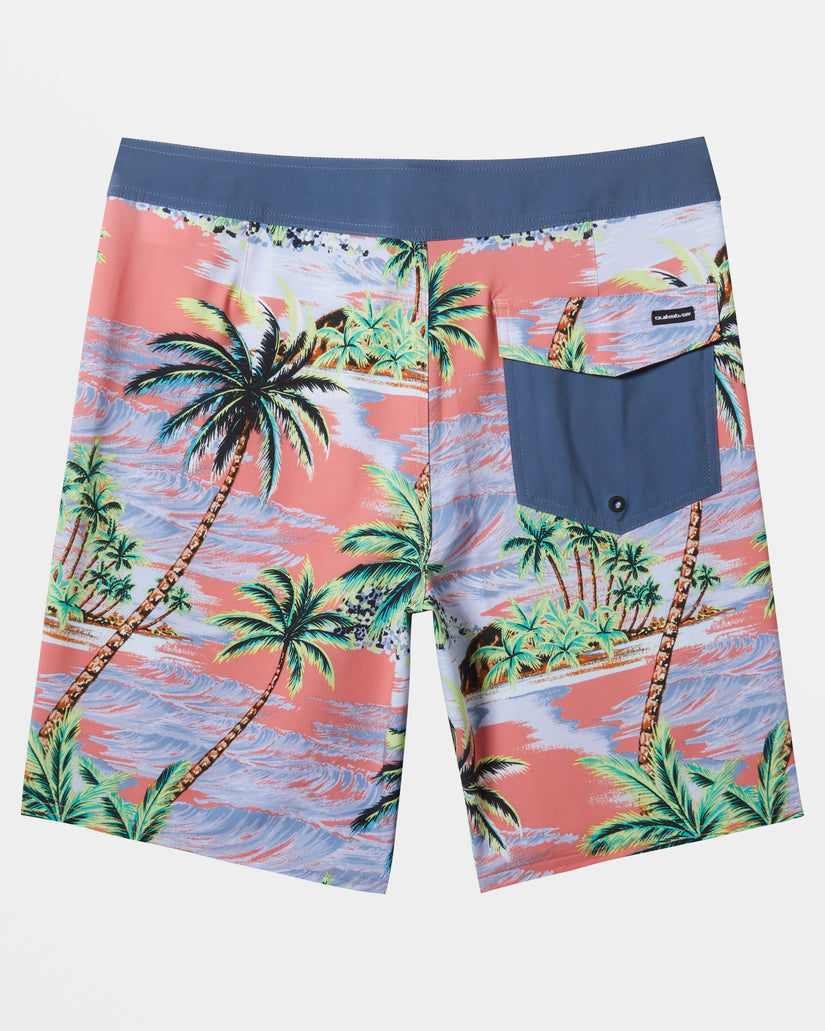 Surfsilk Straight Leg 19" Boardshorts - Spiced Coral