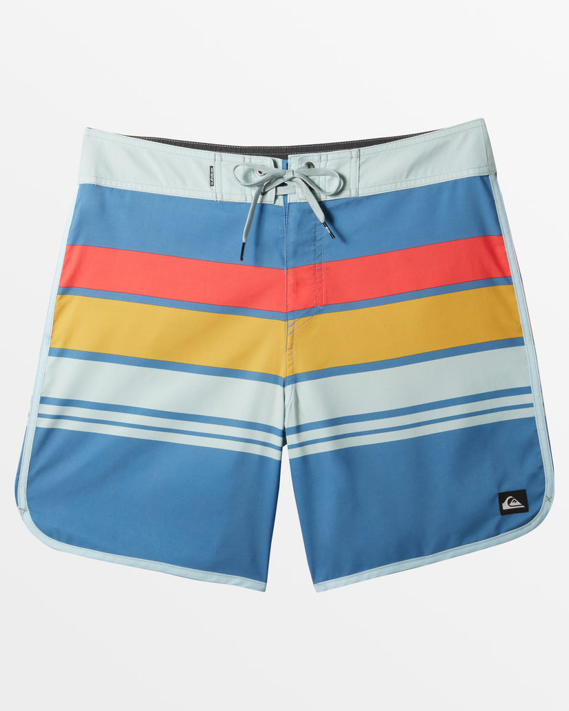 Everyday Stripe 19" Boardshorts - Star Sapphire