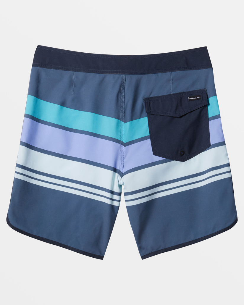 Everyday Stripe 19" Boardshorts - Vintage Indigo