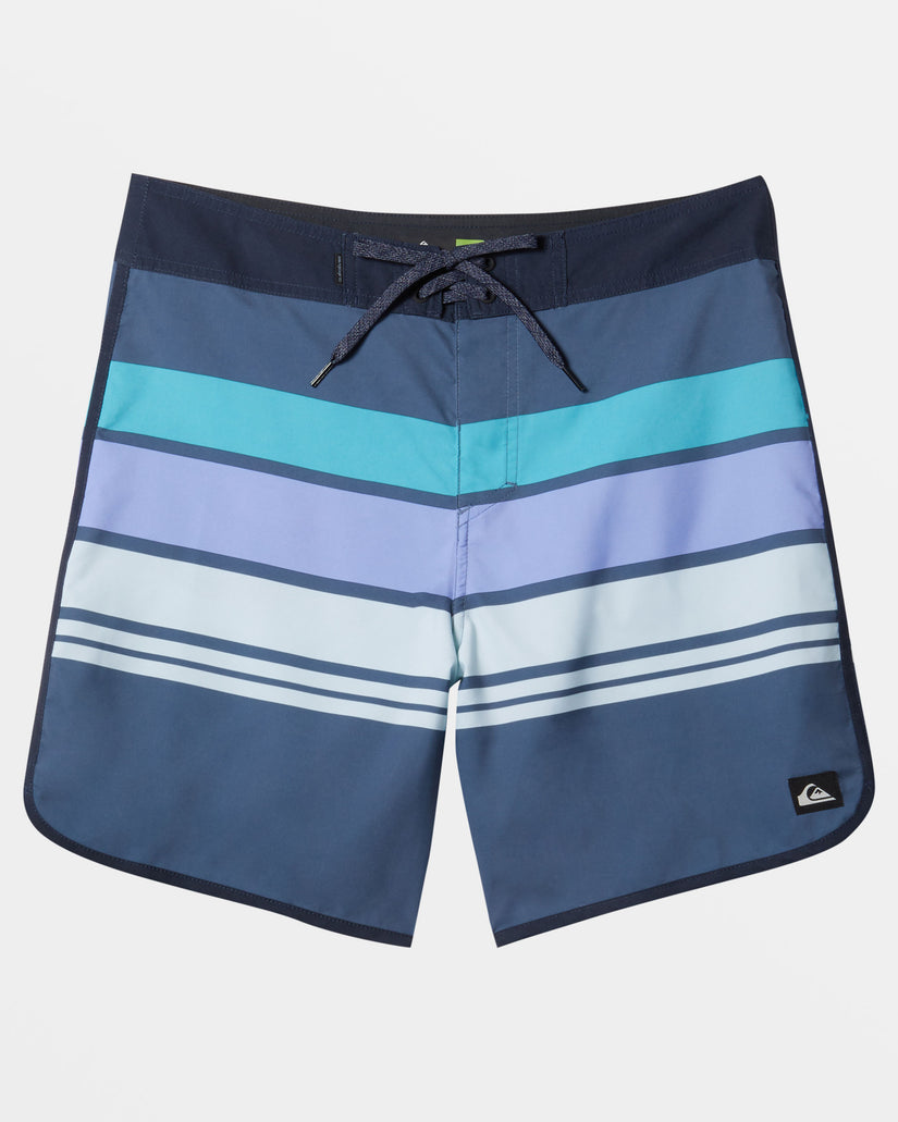 Everyday Stripe 19" Boardshorts - Vintage Indigo