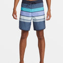 Everyday Stripe 19" Boardshorts - Vintage Indigo