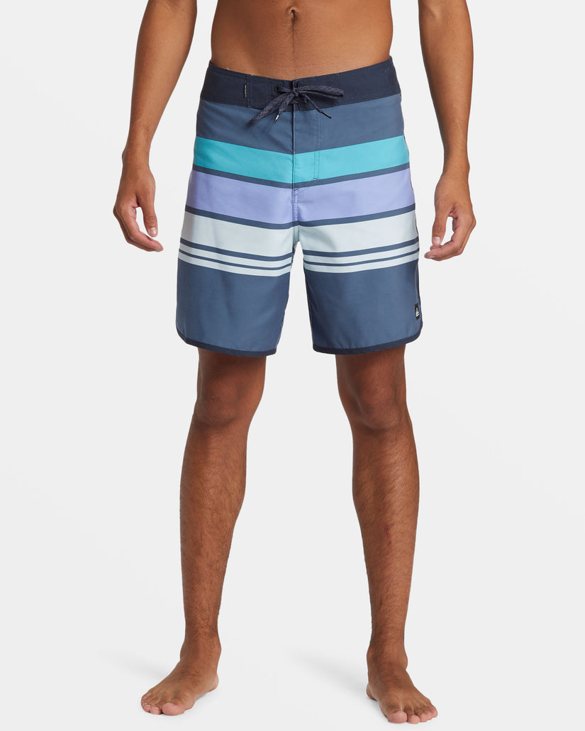 Everyday Stripe 19" Boardshorts - Vintage Indigo