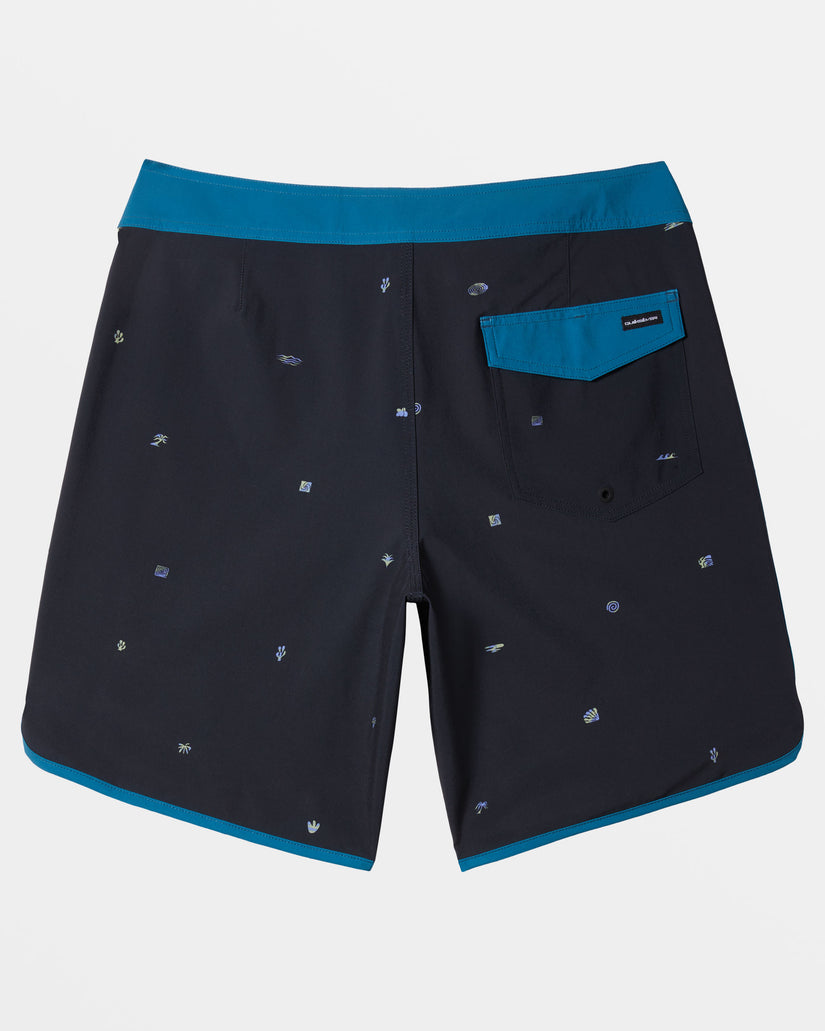 Surfsilk Scallop 19" Boardshorts - Black