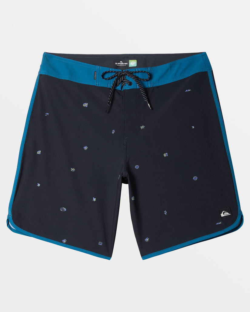 Surfsilk Scallop 19" Boardshorts - Black