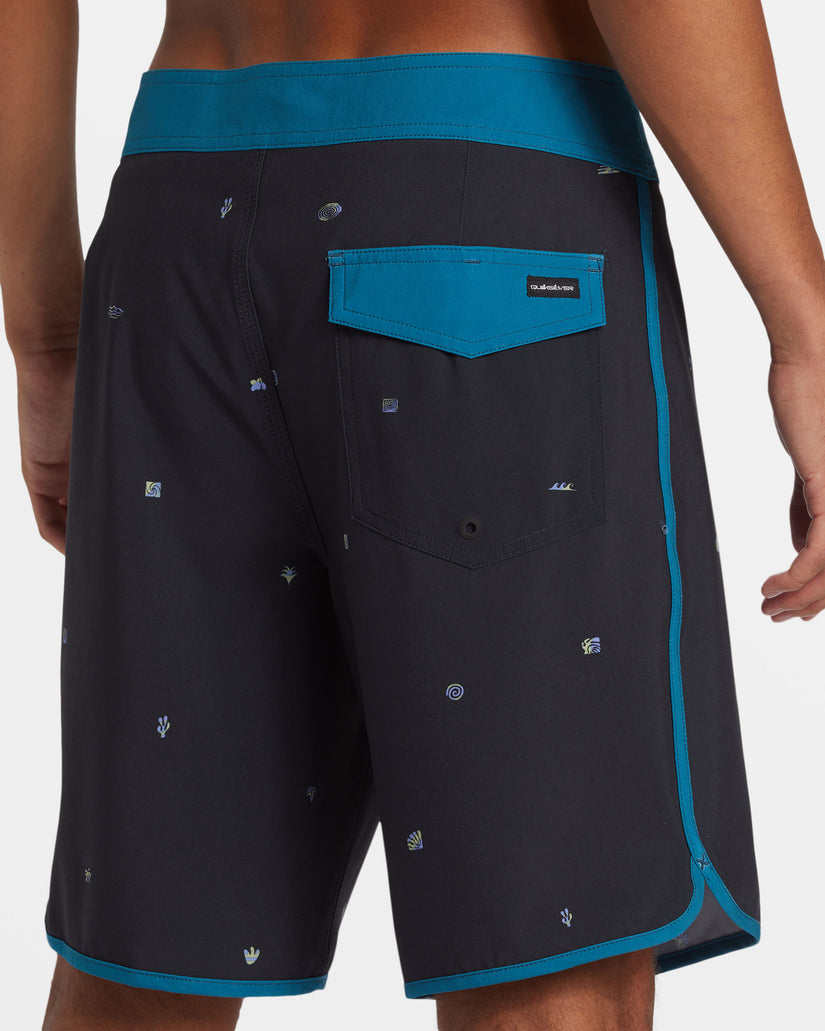 Surfsilk Scallop 19" Boardshorts - Black