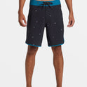 Surfsilk Scallop 19" Boardshorts - Black