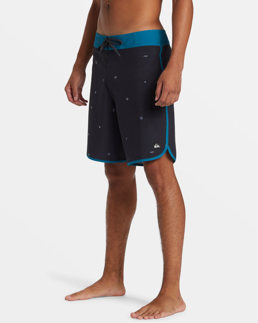 Surfsilk Scallop 19" Boardshorts - Black