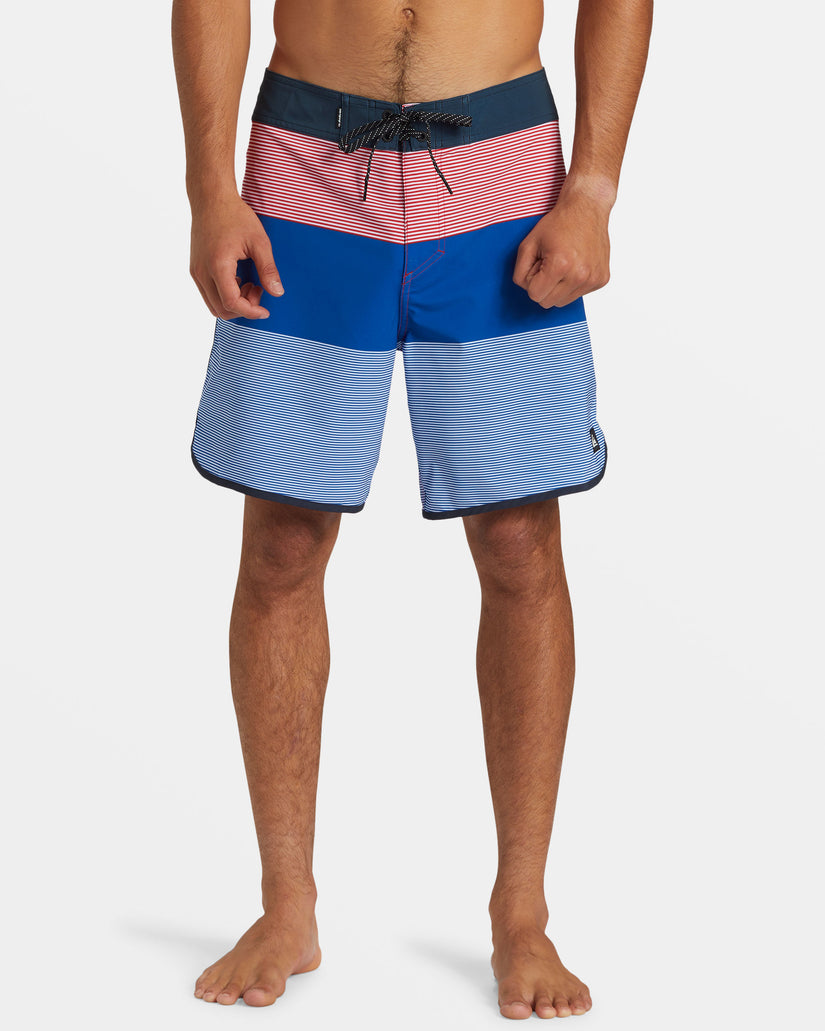 Surfsilk Tijuana 19" Boardshorts - Monaco Blue