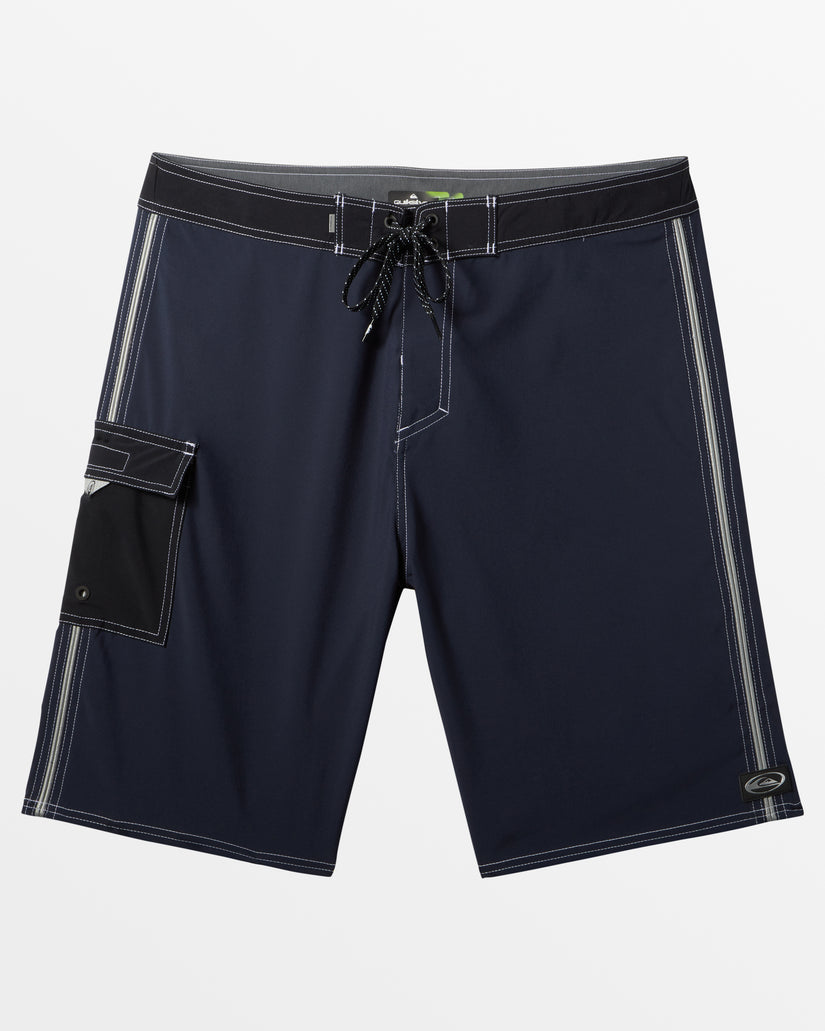 Saturn Solid 21" Boardshorts - Dark Navy