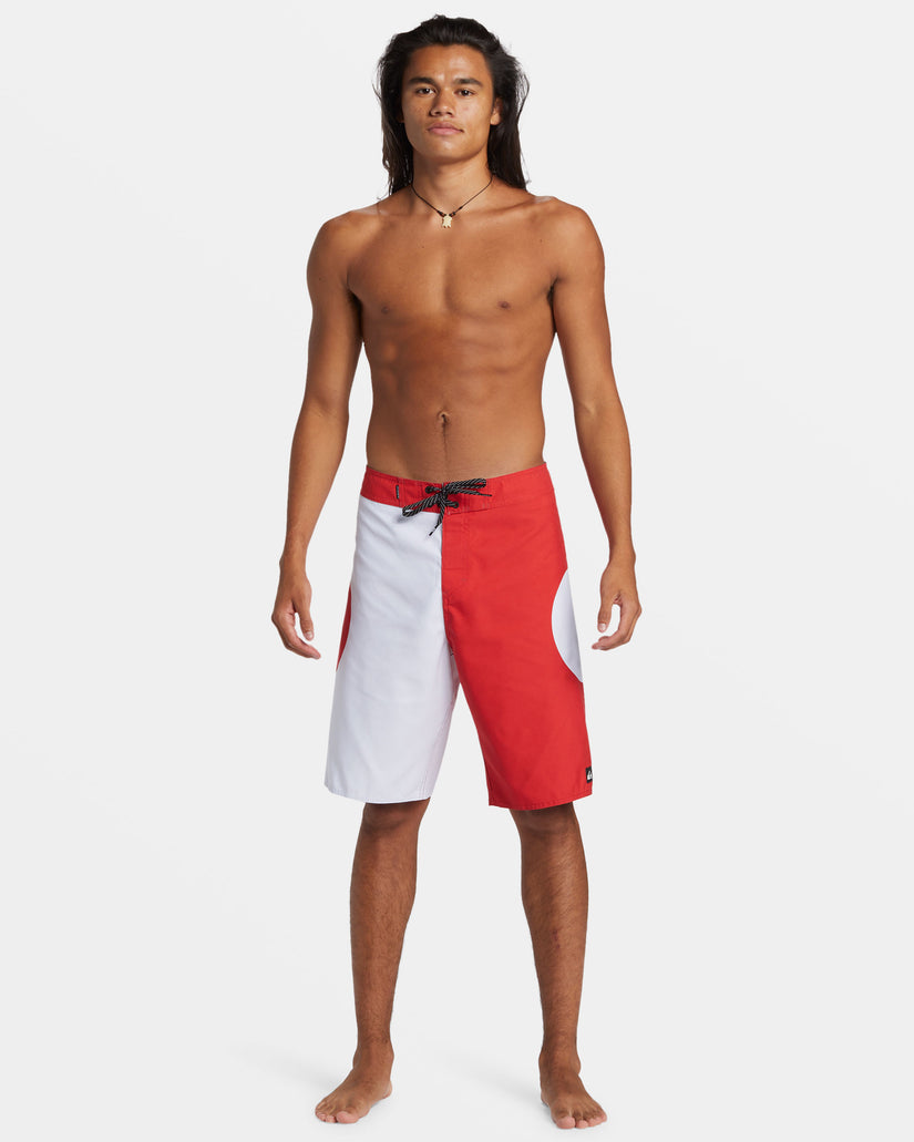 Everyday Griff Straight 21" Boardshorts - Salsa