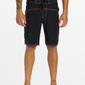 Saturn Modular 20" Boardshorts - Black