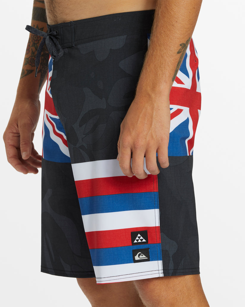 Surfsilk Hawaii Flyer 20" Boardshorts - Black