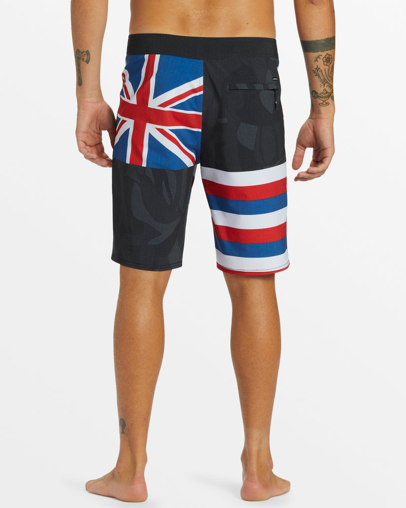 Surfsilk Hawaii Flyer 20" Boardshorts - Black