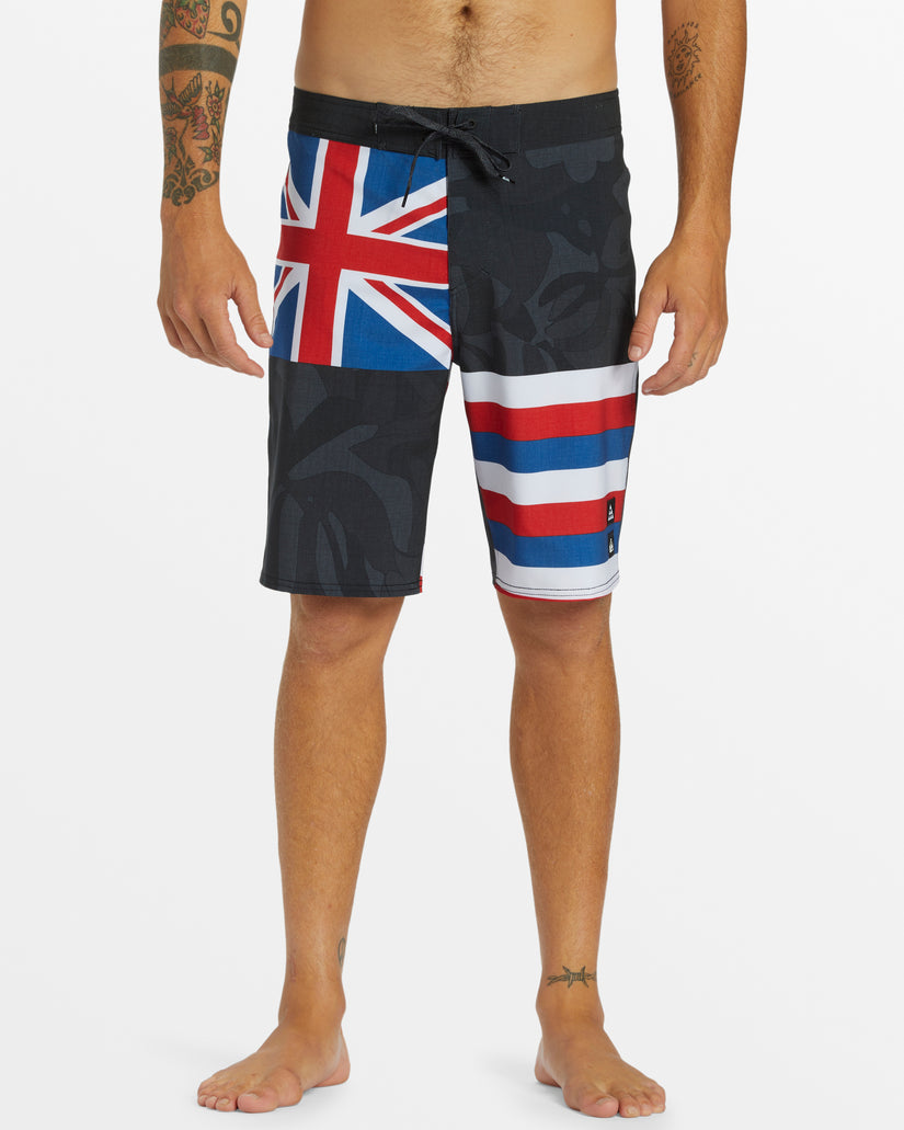 Surfsilk Hawaii Flyer 20" Boardshorts - Black