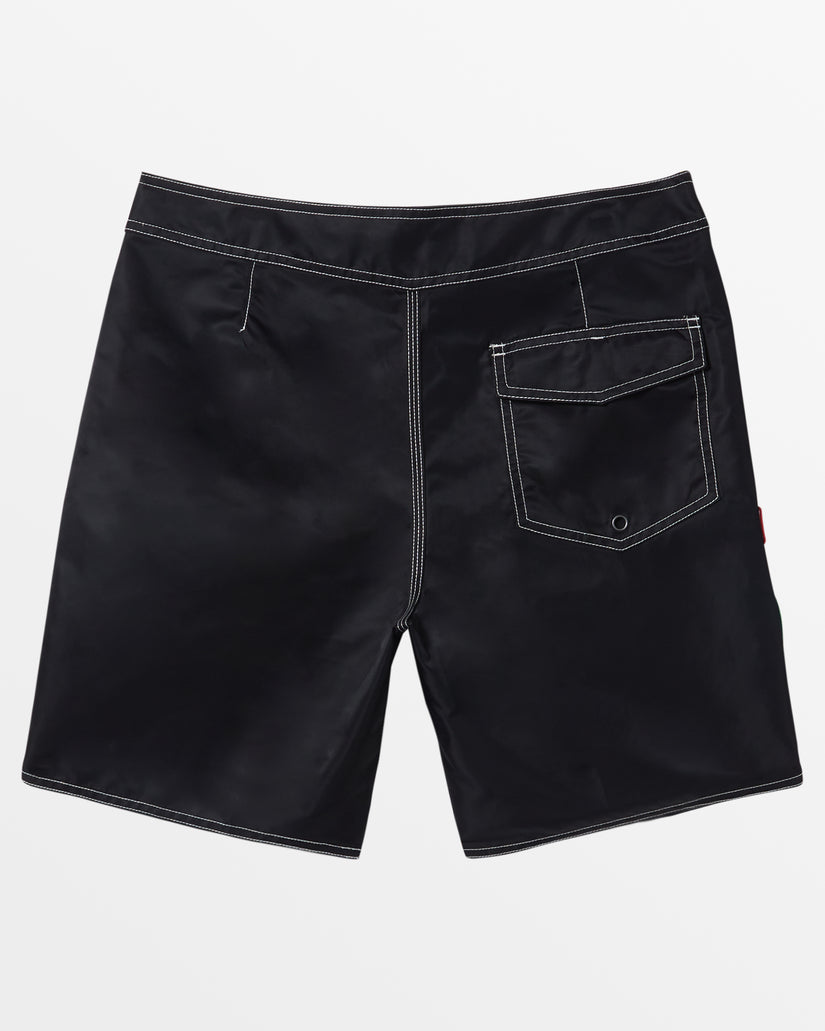 Rick Griffin Nylon 18.5'' Boardshorts - Black