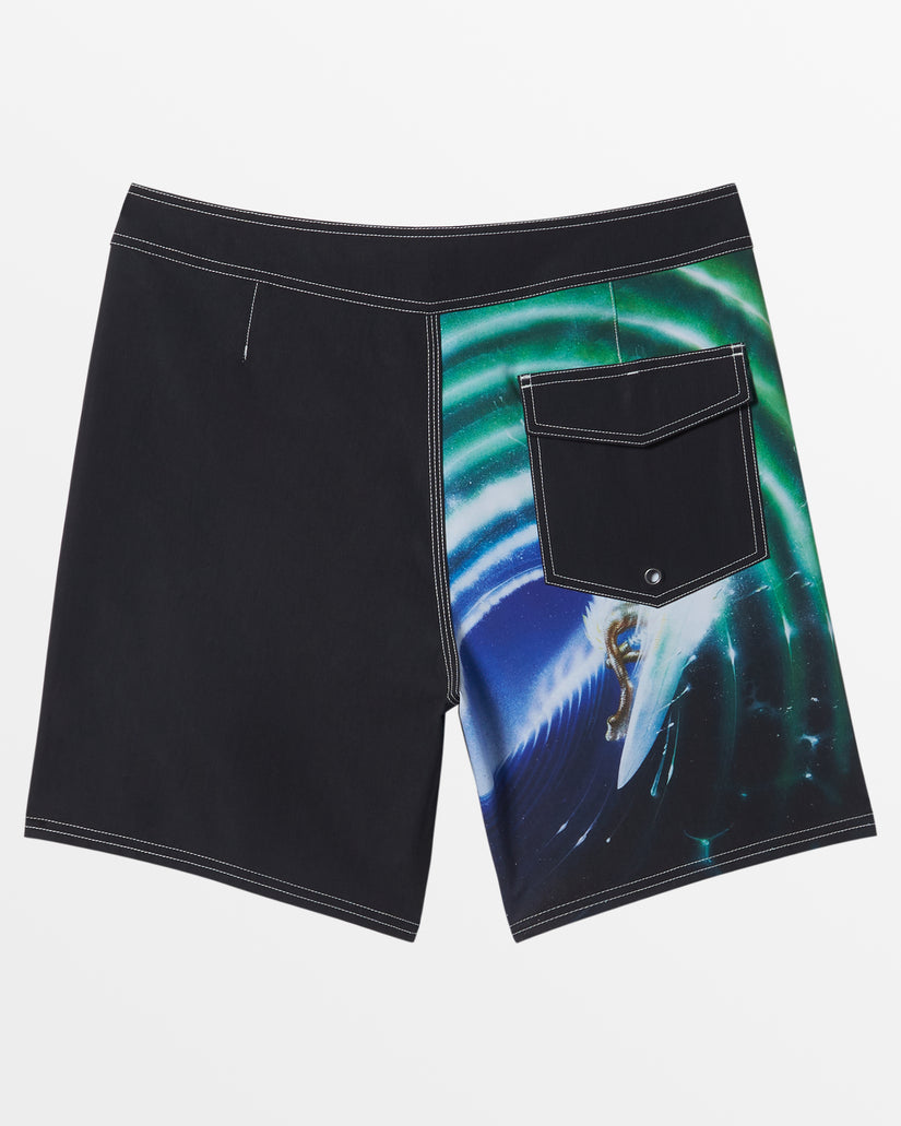 Rick Griffin Original 18" Boardshorts - Black