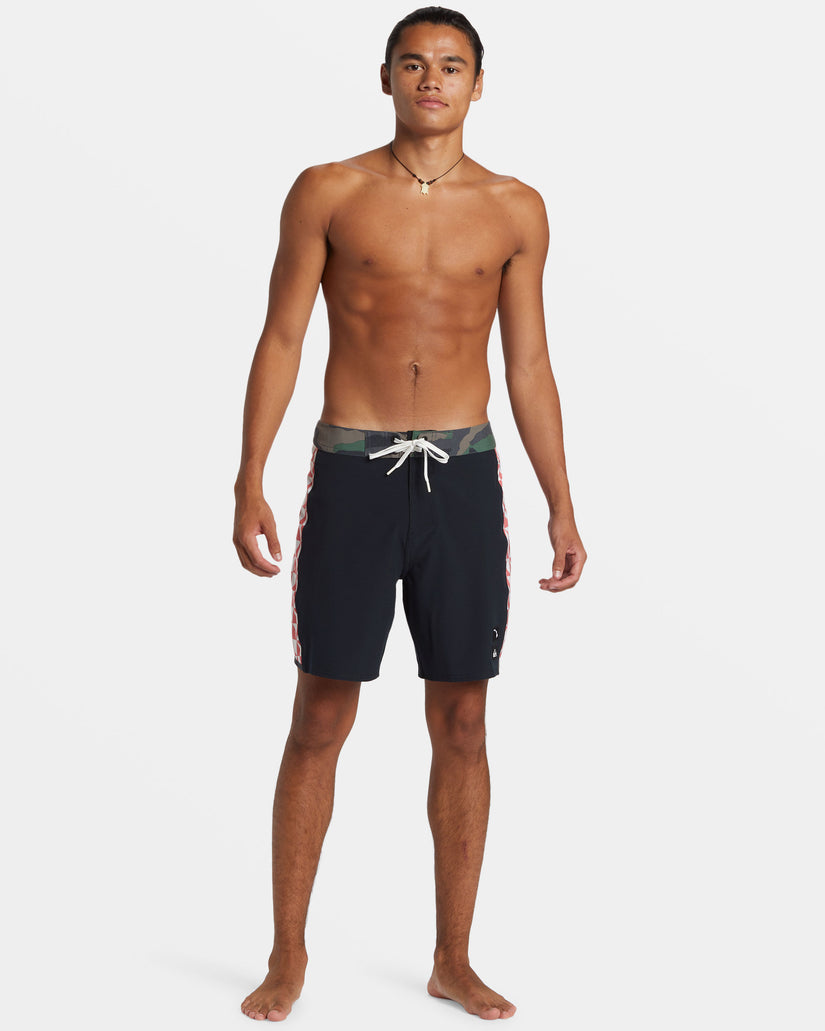 Rothman Arch 18" Boardshorts - Black