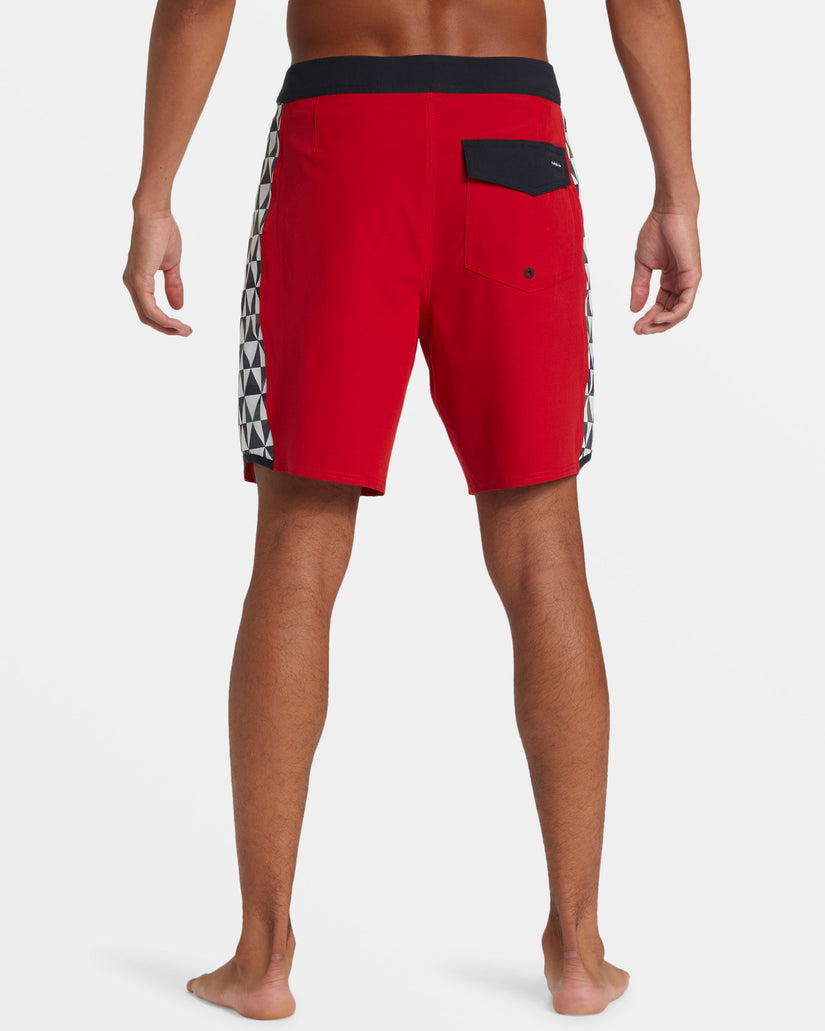 Rothman Arch 18" Boardshorts - Salsa