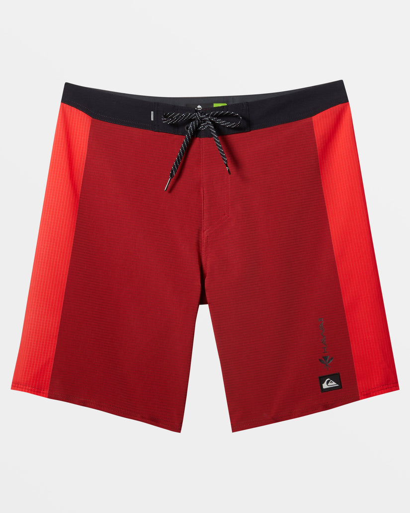 Highline Hawaii Arch 19" Boardshorts - Salsa