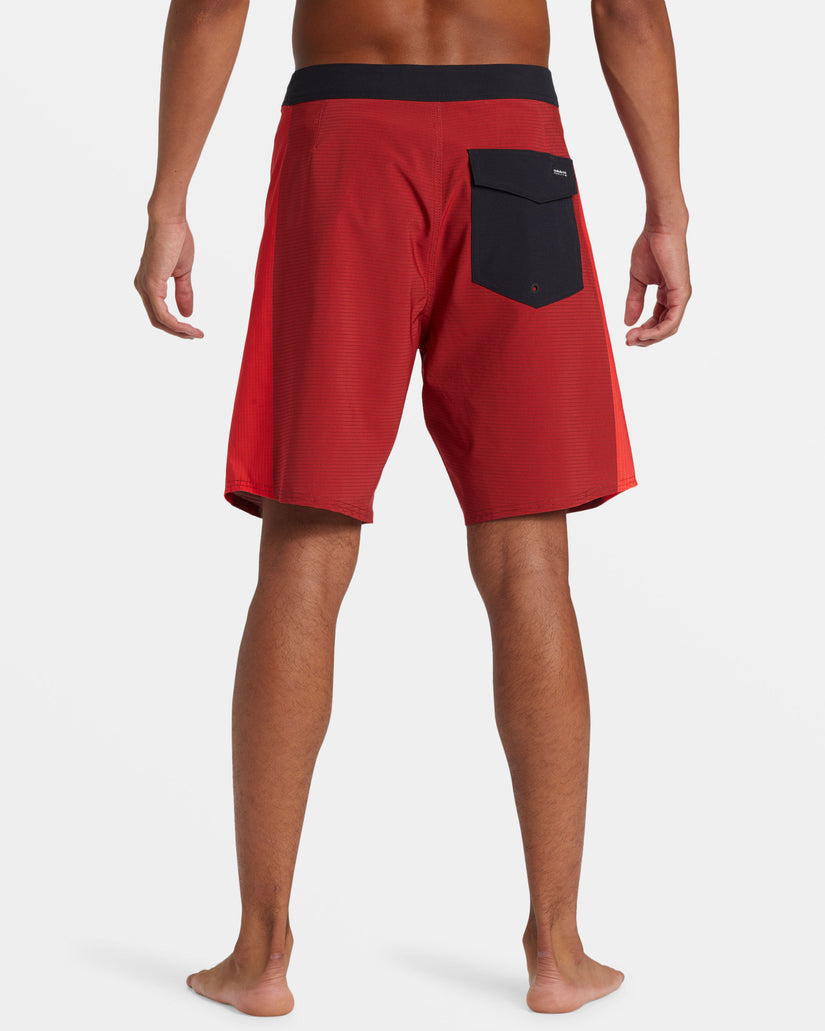 Highline Hawaii Arch 19" Boardshorts - Salsa