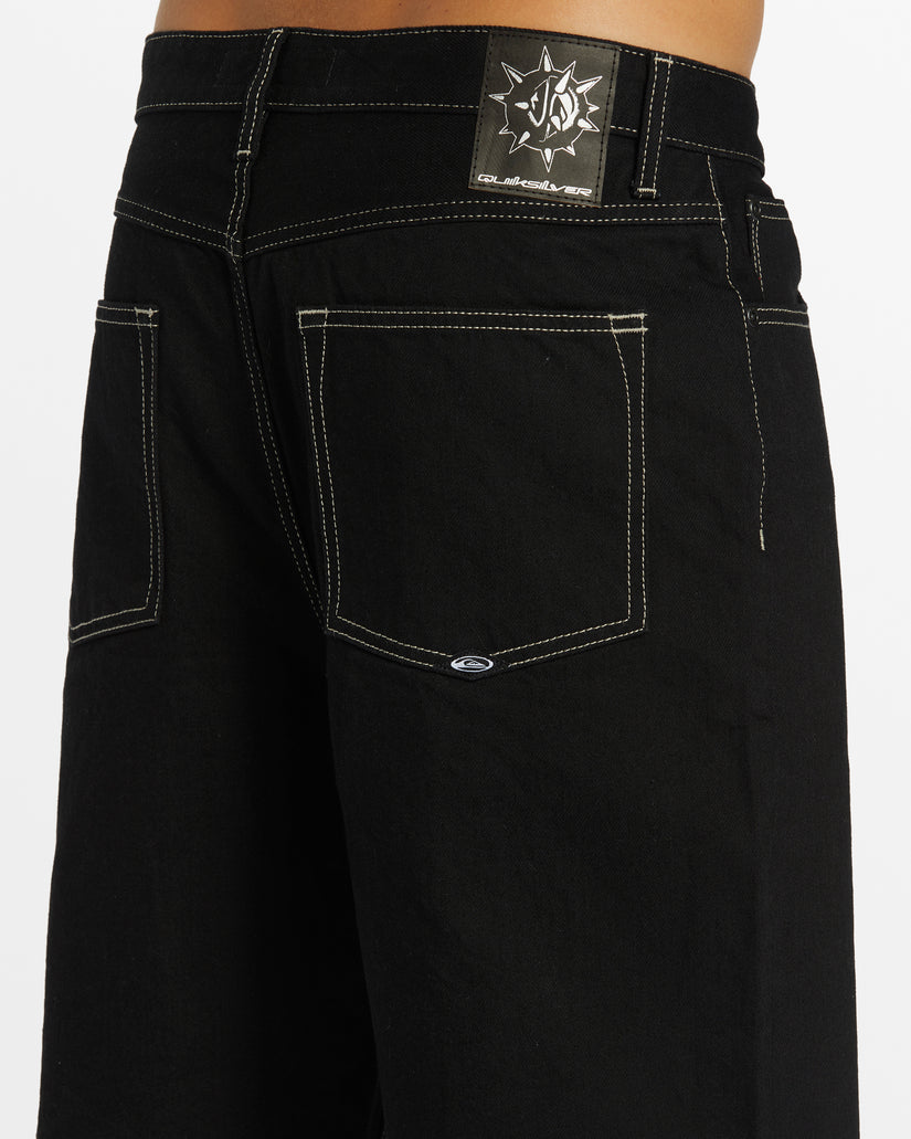 Saturn Baggy Denim Shorts -