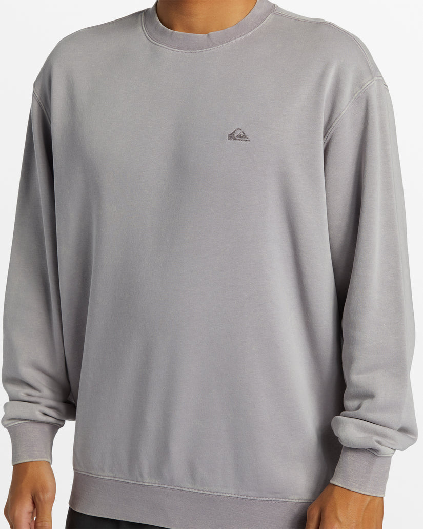 Salt Water Crew Neck Sweatshirt - Minimal Gray