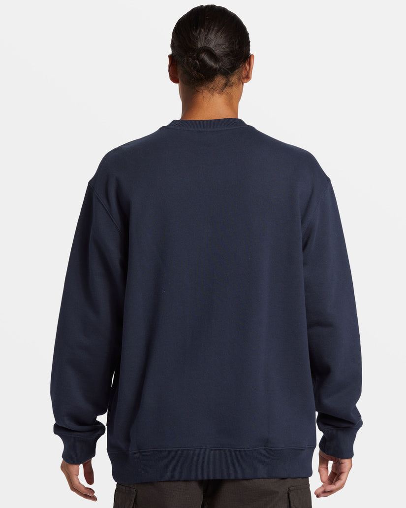 DNA Petroglyph Crewneck Sweatshirt - Dark Navy