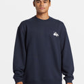 DNA Petroglyph Crewneck Sweatshirt - Dark Navy