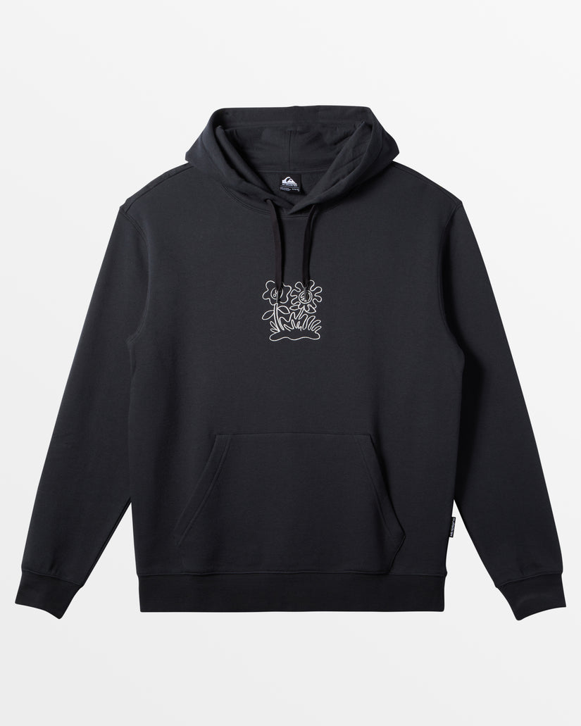 Graphic Mix Hoodie - Black