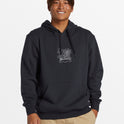 Graphic Mix Hoodie - Black