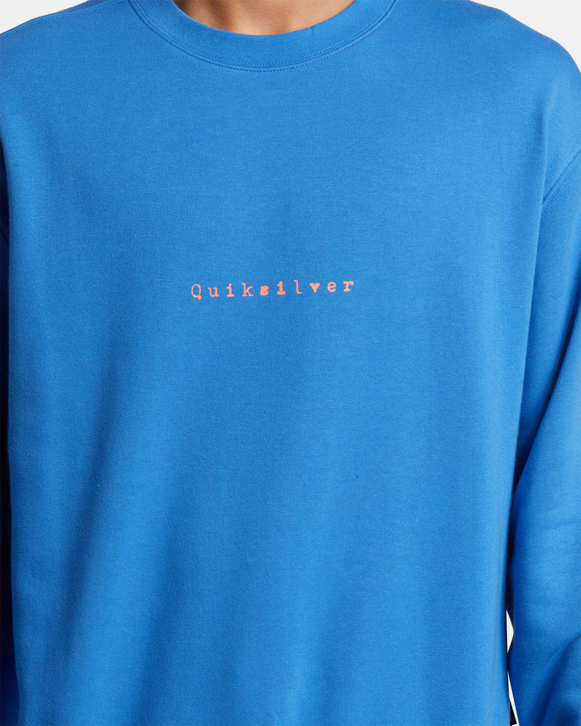 Graphic Crewneck Sweatshirt - Nebulas Blue