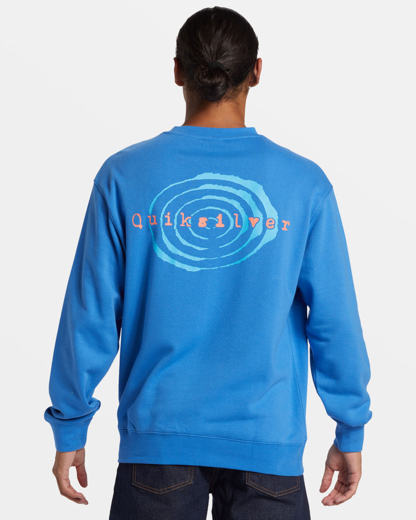 Graphic Crewneck Sweatshirt - Nebulas Blue