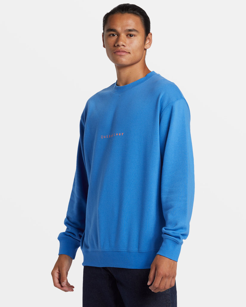 Graphic Crewneck Sweatshirt - Nebulas Blue