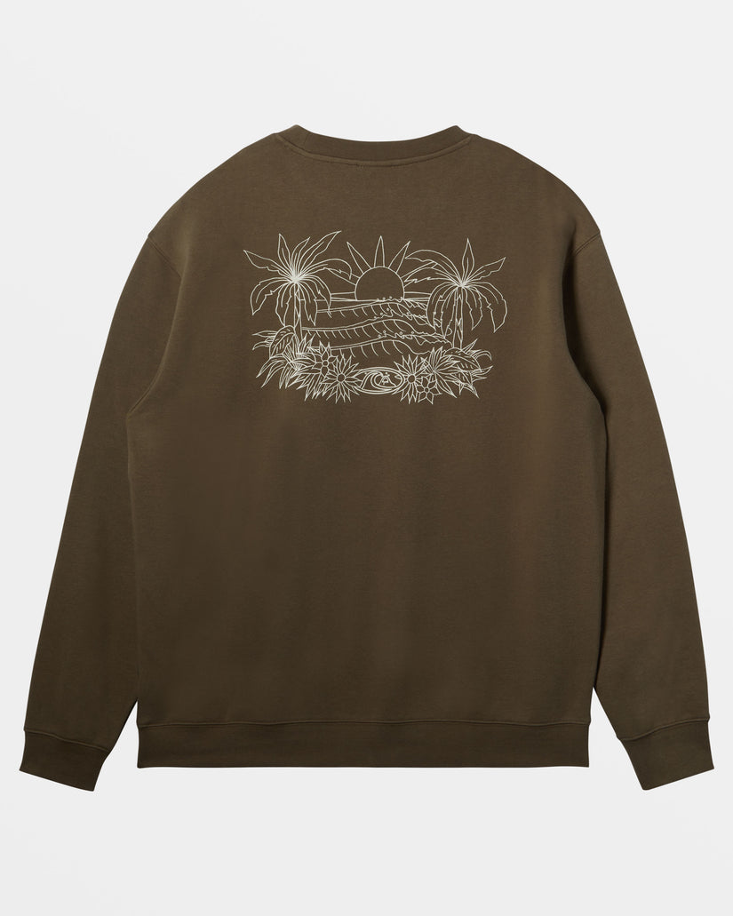 Graphic Crewneck Sweatshirt - Canteen