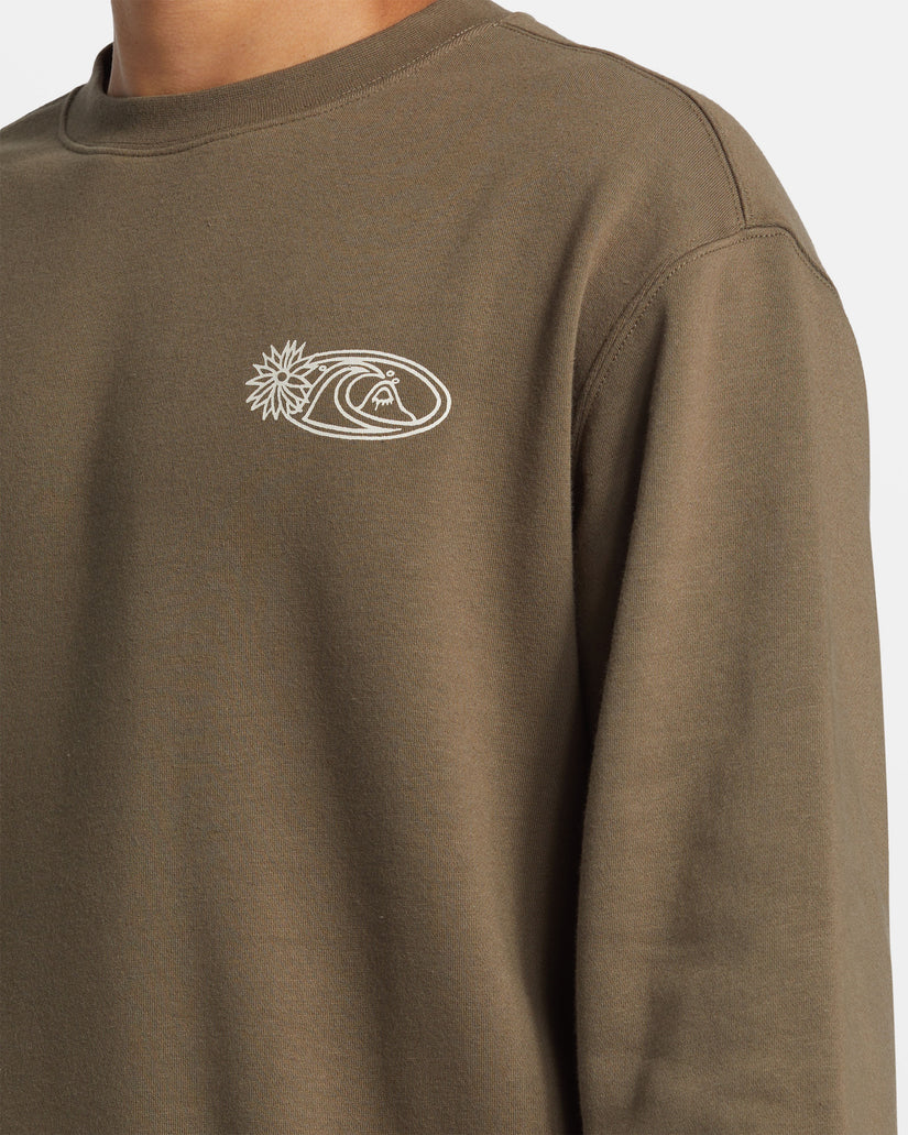 Graphic Crewneck Sweatshirt - Canteen