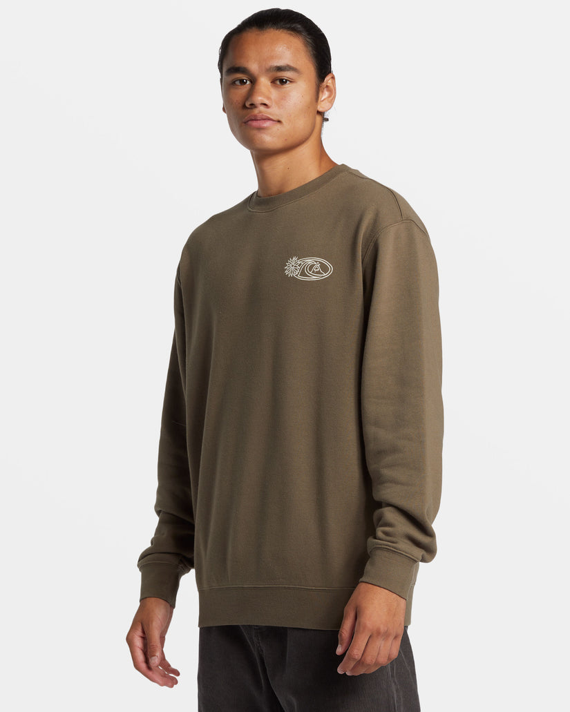 Graphic Crewneck Sweatshirt - Canteen