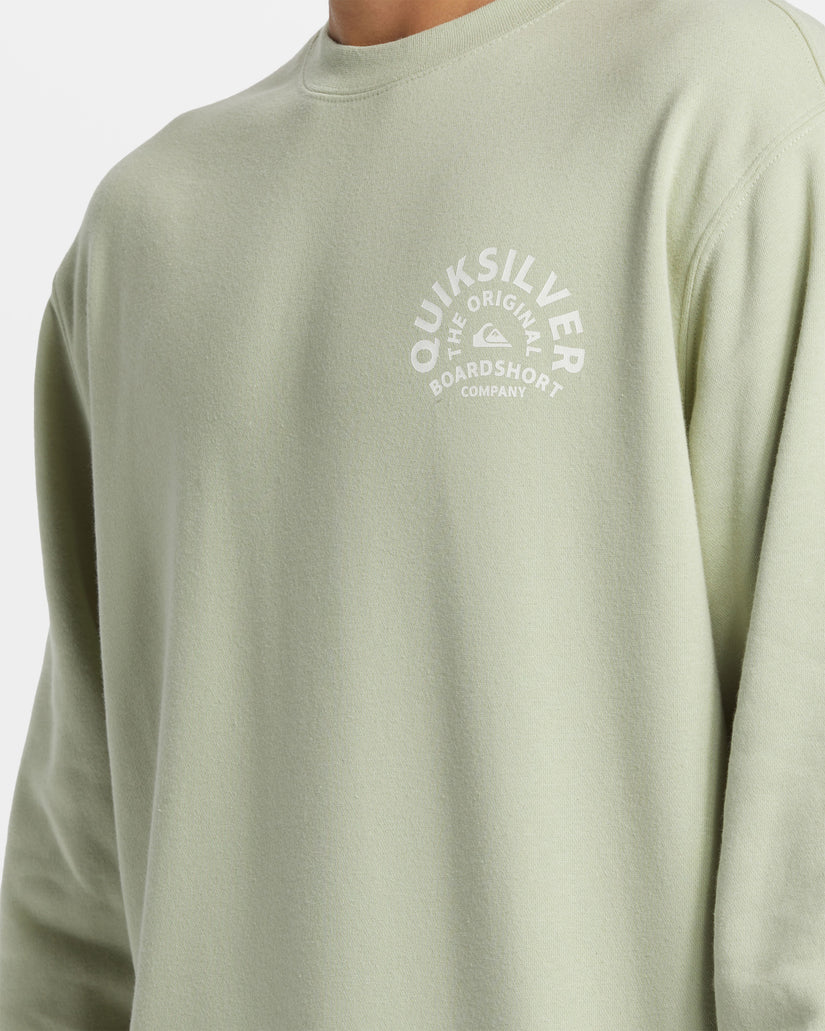 Graphic Crewneck Sweatshirt - Desert Sage