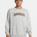 Graphic Crewneck Sweatshirt - Grey Heather