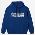 Rick Griffin Huzzah Hoodie - Monaco Blue