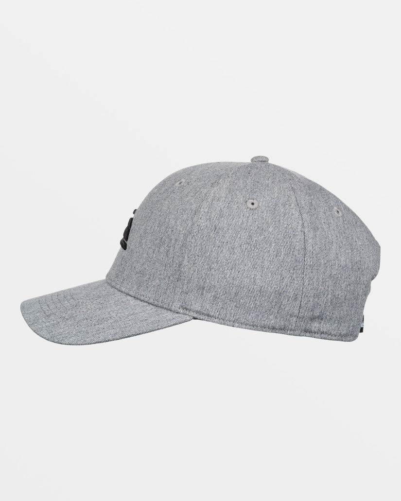 Decades Snapback Hat - Light Grey Heather